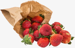 养料草莓水果食品美味甜红色维生素健康甜点花园吃养料A蔬高清图片