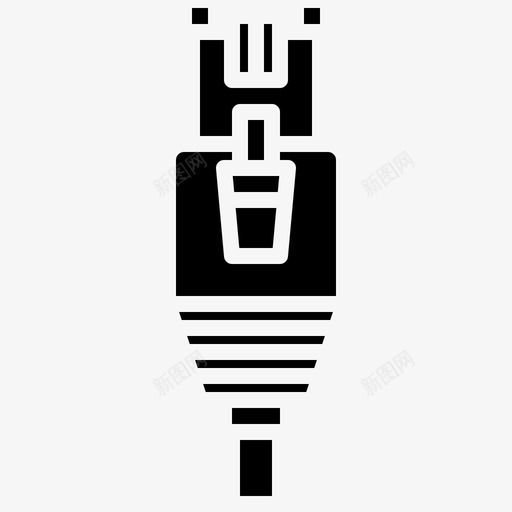 电缆计算机组件8填充svg_新图网 https://ixintu.com 电缆 计算机 组件 填充