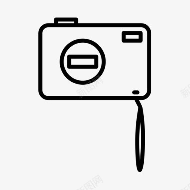 无镜相机口袋式数码相机图标