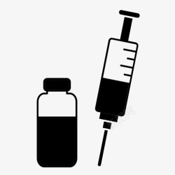 医学注射剂注射剂和瓶子诊所健康高清图片