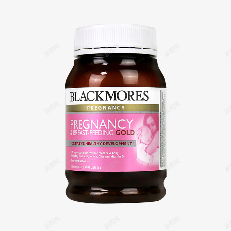 澳洲blackmores澳佳宝孕妇黄金营养素180png_新图网 https://ixintu.com 澳洲 blackmores 佳宝 孕妇 黄金 营养素
