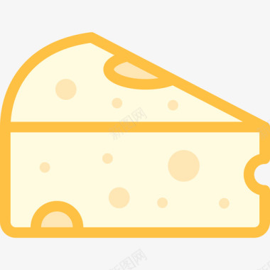 奶酪食品206原色图标
