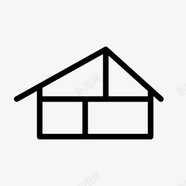 房子基础建筑图标