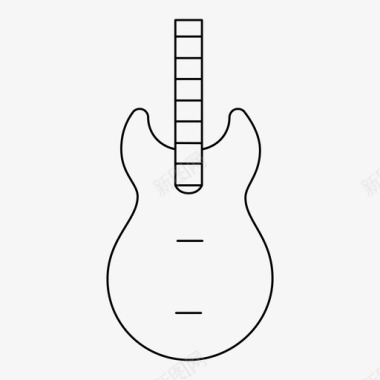 吉他乐器音乐图标