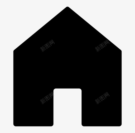 家房子住房svg_新图网 https://ixintu.com 房子 住房 生活 简介 住所