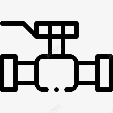 阀门工业过程51线性图标