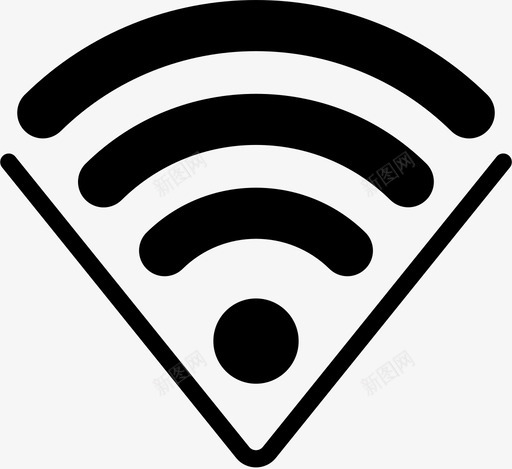 Wifi无线3填充svg_新图网 https://ixintu.com Wifi 无线 填充