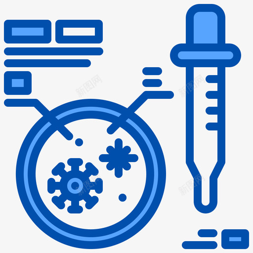 培养皿病毒121蓝色svg_新图网 https://ixintu.com 培养皿 病毒 细胞培养皿 蓝色