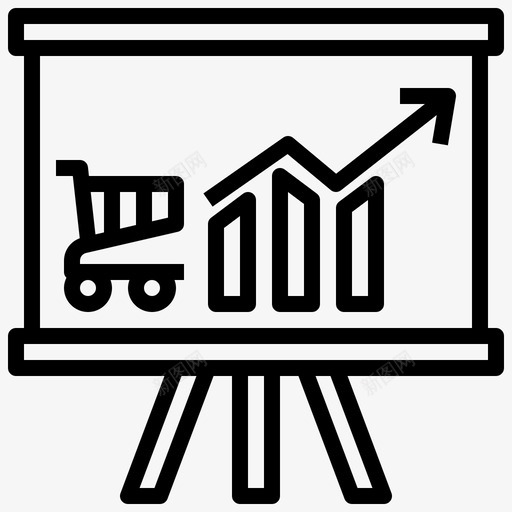 市场趋势商业分析6线性svg_新图网 https://ixintu.com 市场趋势 商业 分析 线性