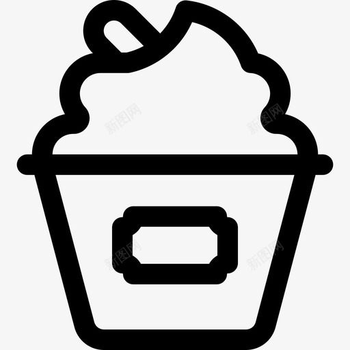 冰淇淋游乐园65直线型svg_新图网 https://ixintu.com 冰淇淋 游乐园 直线 线型
