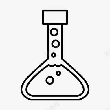 erlenmeyerglasslaboratory医生烧瓶图标