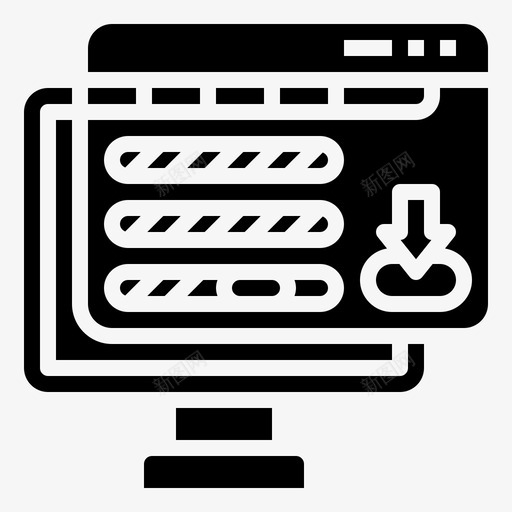 浏览器深色web5填充svg_新图网 https://ixintu.com 浏览器 深色 web 填充