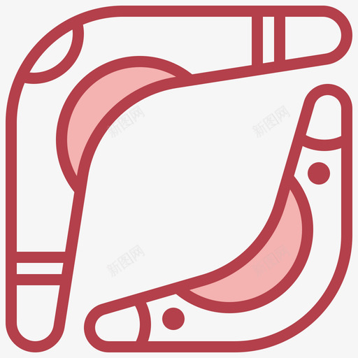 飞镖玩具31红色svg_新图网 https://ixintu.com 飞镖 玩具 红色