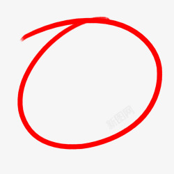 手绘圈重点圈标记圆圈随笔圆圈粉笔圆圈标记素材