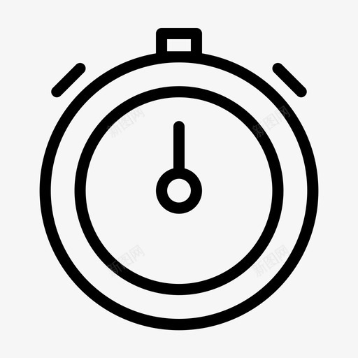 计时器时钟时间表svg_新图网 https://ixintu.com 计时器 时钟 时间表 健身 健康