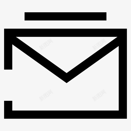邮件信封手机专用svg_新图网 https://ixintu.com 邮件 信封 手机 专用