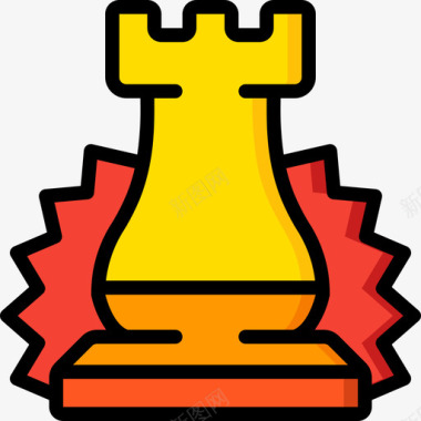 棋子竞技游戏1线颜色图标
