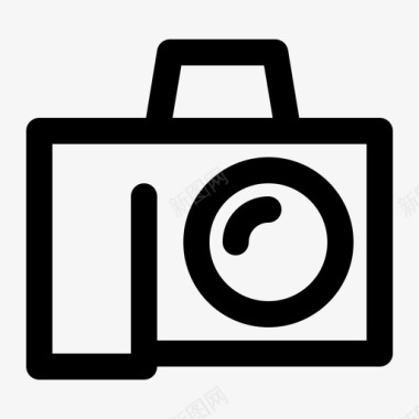 单反相机照片摄影师图标