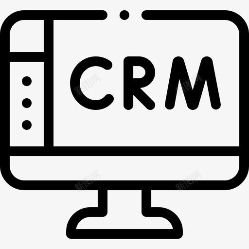 CRM团队合作111直线型svg_新图网 https://ixintu.com CRM 团队 合作 直线 线型