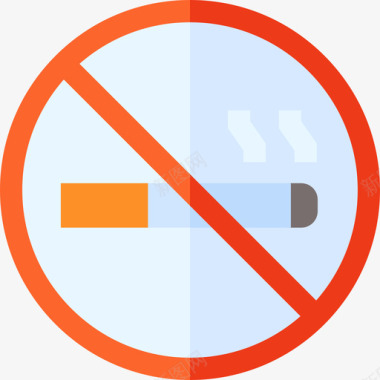 禁止吸烟健康100公寓图标