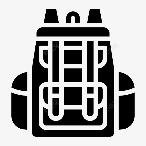 背包行李包svg_新图网 https://ixintu.com 行李 背包 旅行 衣袋