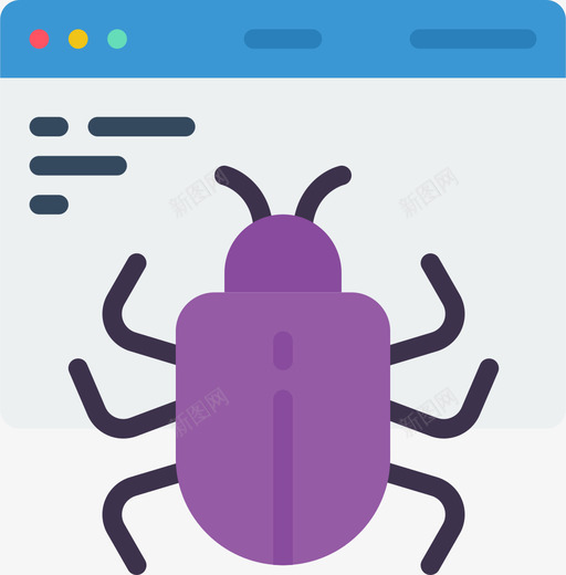 浏览器互联网19扁平svg_新图网 https://ixintu.com 浏览器 互联网 扁平