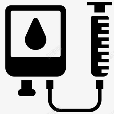 血袋献血75雕文图标