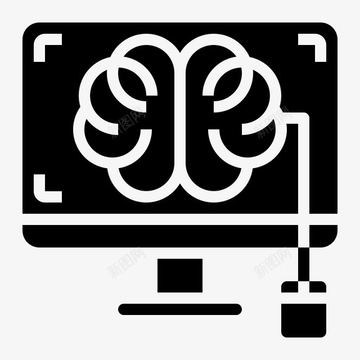 计算机大脑概念7填充svg_新图网 https://ixintu.com 计算机 大脑 概念 填充