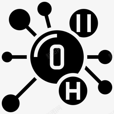 分子科学147字形图标