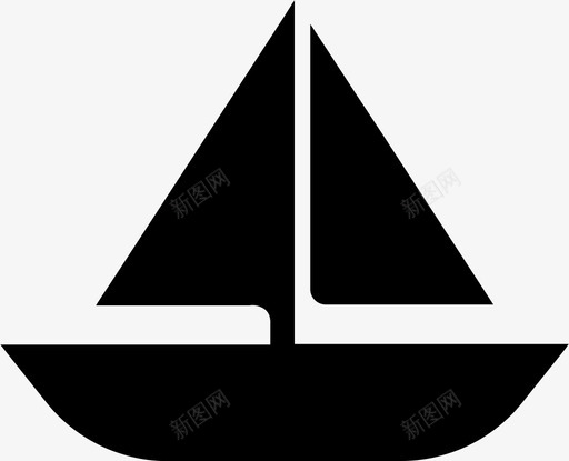 帆船海上运输svg_新图网 https://ixintu.com 帆船 海上 运输 旅行 车辆