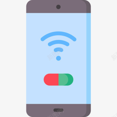 Wifi智能家居53扁平图标