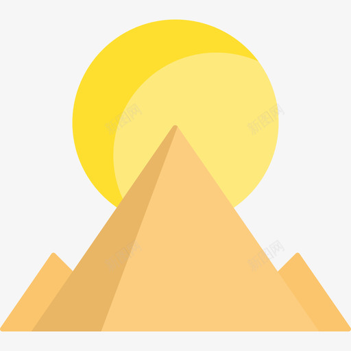 金字塔地标和纪念碑31座平坦svg_新图网 https://ixintu.com 金字塔 地标 纪念碑 31座 平坦