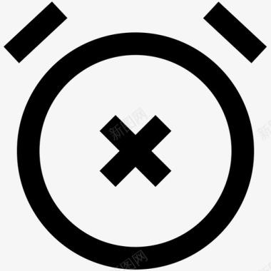 手表时钟关门图标