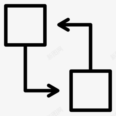 数据交换通信刷新图标