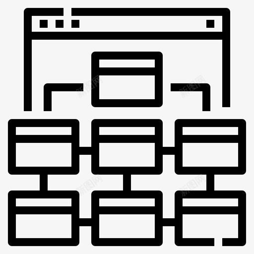 网站地图搜索引擎优化营销17线性svg_新图网 https://ixintu.com 网站 地图 搜索引擎 优化 营销 线性