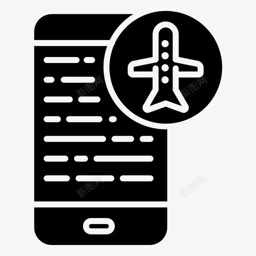 飞机应用程序飞行svg_新图网 https://ixintu.com 飞机 应用程序 飞行 手机 旅游