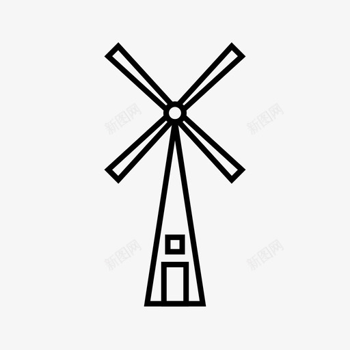 涡轮机电力生产能源svg_新图网 https://ixintu.com 能源 涡轮机 电力 生产