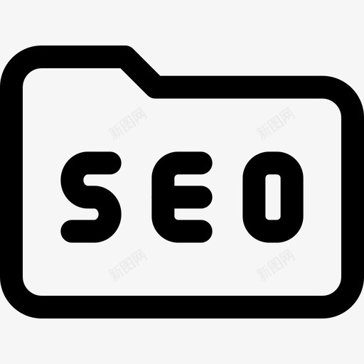 文件夹web应用seo4线性svg_新图网 https://ixintu.com 文件夹 web 应用 seo 线性