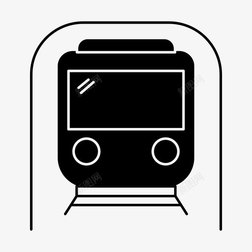 火车目的地公共svg_新图网 https://ixintu.com 公共 交通 火车 目的地 旅游 交通设施