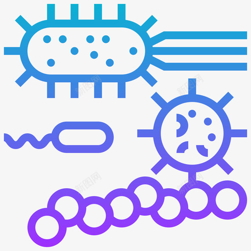 细菌82号医院梯度svg_新图网 https://ixintu.com 细菌 82号 医院 梯度