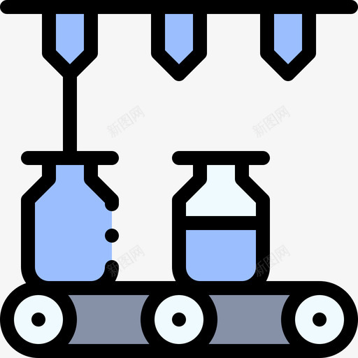 输送带工业过程55线性颜色svg_新图网 https://ixintu.com 输送带 工业 过程 线性 颜色
