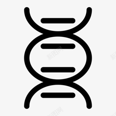 遗传学生物学染色体图标