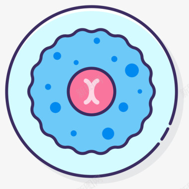 细胞解剖学11线状颜色图标