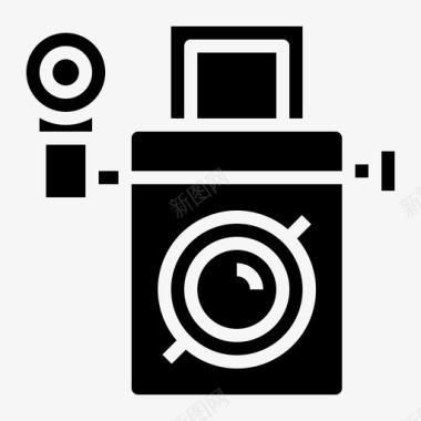 照相摄像机复古装置1图标