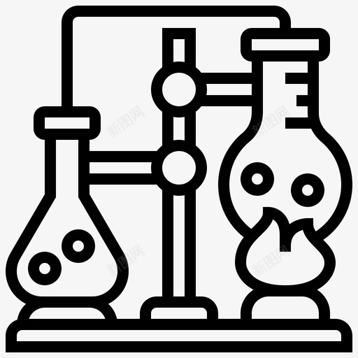 实验室科学144线性svg_新图网 https://ixintu.com 实验室 科学 线性