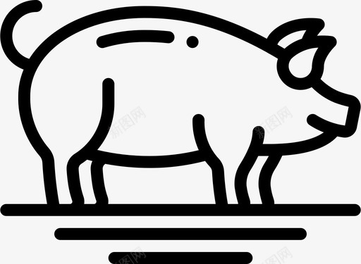 猪农业69头直系图标