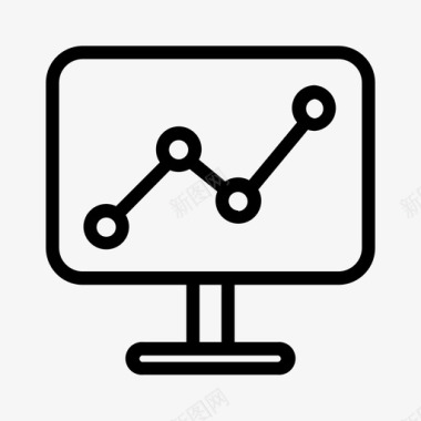 统计分析计算机图标