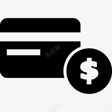 支付信用卡货币图标