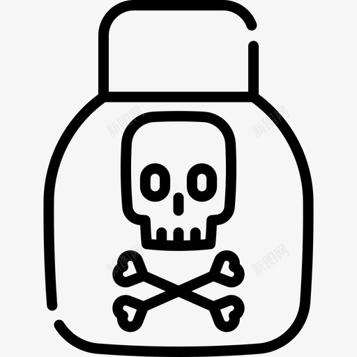 有毒药剂79线性svg_新图网 https://ixintu.com 有毒 药剂 线性