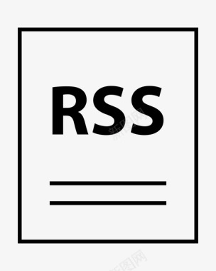 rss文档扩展名图标